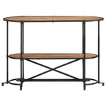 Mesa auxiliar HKH de acacia maciza