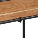 Mesa auxiliar HKH de acacia maciza