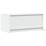 HKH Mesa de Centro com Luzes Led em Derivados de em Madeira - Branco