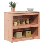 HKH Gabinete de Cocina de Roble Marrón