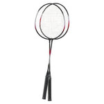 HKH Conjunto de Badminton com 2 Raquetes + Estojo + Rede 292x30x152 cm