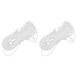 HKH Conjunto de badminton com 4 Raquetes + Rede 620x151 cm