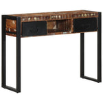 Mesa Consola HKH de Madera Maciza Reciclada - Multicolor