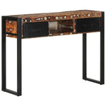 Mesa Consola HKH de Madera Maciza Reciclada - Multicolor