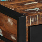 Mesa Consola HKH de Madera Maciza Reciclada - Multicolor