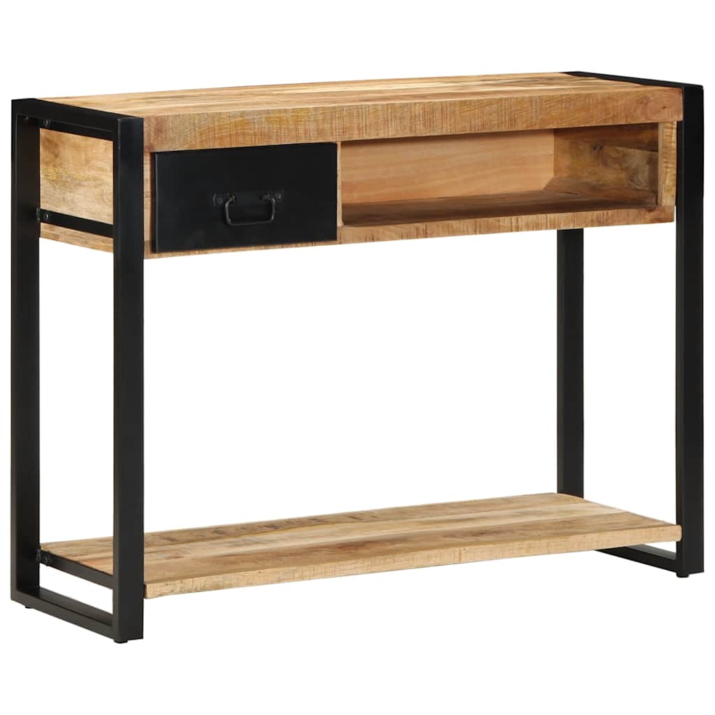 HKH Mesa Consola de Madera Maciza Rústica