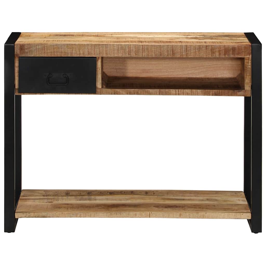 HKH Mesa Consola de Madera Maciza Rústica