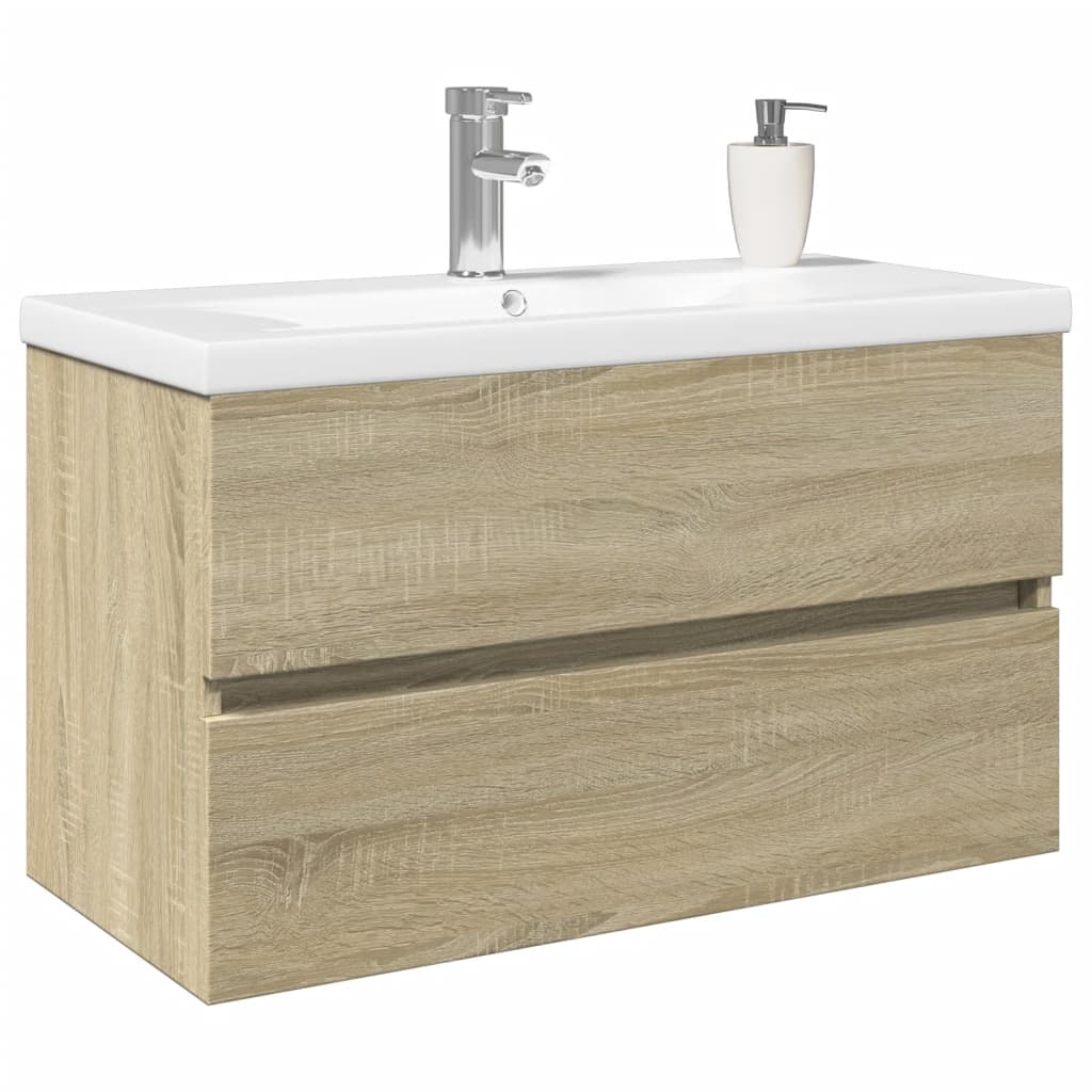 HKH 2 Peças Conj. Móveis de WC Cerâmica e