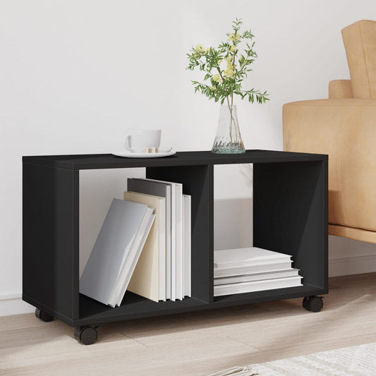 HKH Móvil con Ruedas en Derivados de Madera - Negro