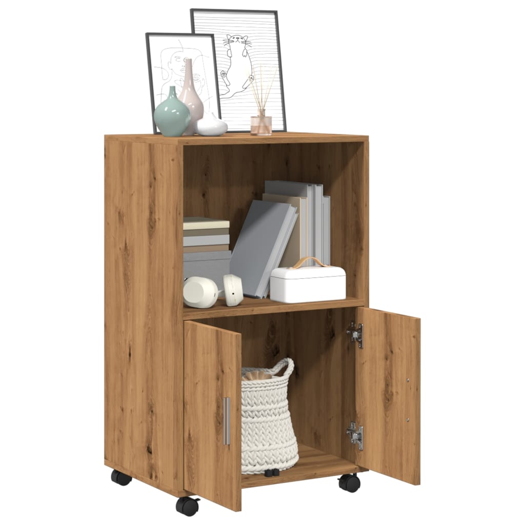 Mueble HKH en derivados de madera 55 X 40 X 91 cm - Roble artesanal