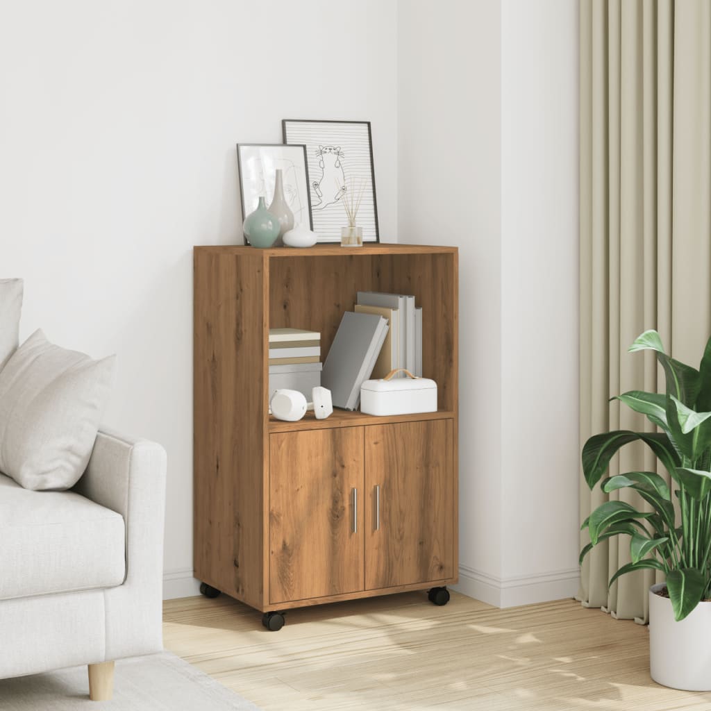 Mueble HKH en derivados de madera 55 X 40 X 91 cm - Roble artesanal