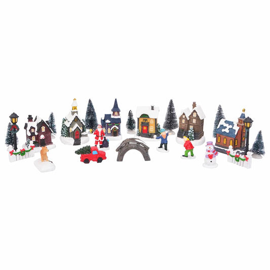 HKH Decoração de Mesa de Natal em Resina - Colorido