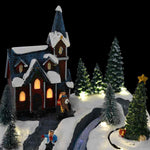 HKH Decoração de Aldeia de Natal - Colorido