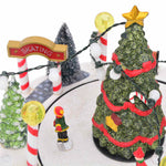 HKH Decoração de Aldeia de Natal - Colorido