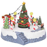 HKH Decoração de Aldeia de Natal - Colorido