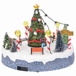HKH Decoração de Aldeia de Natal - Colorido
