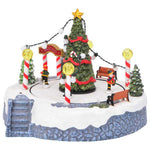 HKH Decoração de Aldeia de Natal - Colorido