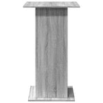 HKH Mesa de Bar com Arrumação em Derivados de Madeira Sonoma - Cinzento