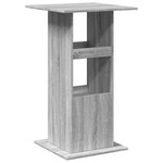 HKH Mesa de Bar com Arrumação em Derivados de Madeira Sonoma - Cinzento