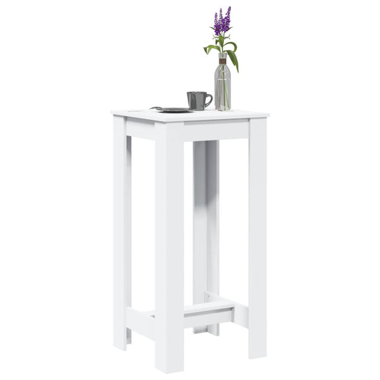 HKH Mesa de Bar em Derivados de Madeira - Branco