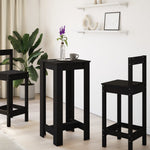 HKH Mesa de Bar em Derivados de Madeira - Preto