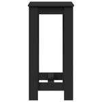 HKH Mesa de Bar em Derivados de Madeira - Preto