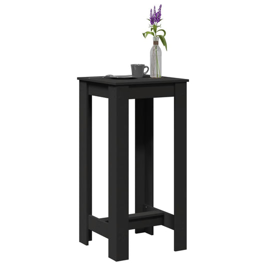 HKH Mesa de Bar em Derivados de Madeira - Preto