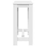 HKH Mesa de Bar em Derivados de Madeira - Branco