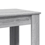 HKH Mesa de Bar em Derivados de Madeira Sonoma - Cinzento