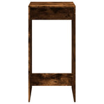 HKH Mesa de Bar em Derivados de Madeira Fumado em Carvalho