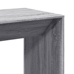 HKH Mesa de Bar em Derivados de Madeira Sonoma - Cinzento