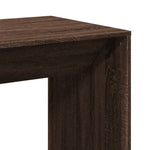 HKH Mesa de Bar em Derivados de Madeira Castanho em Carvalho