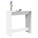 HKH Mesa de Bar em Derivados de Madeira - Branco