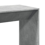 HKH Mesa de Bar em Derivados de Madeira - Cinza Cimento