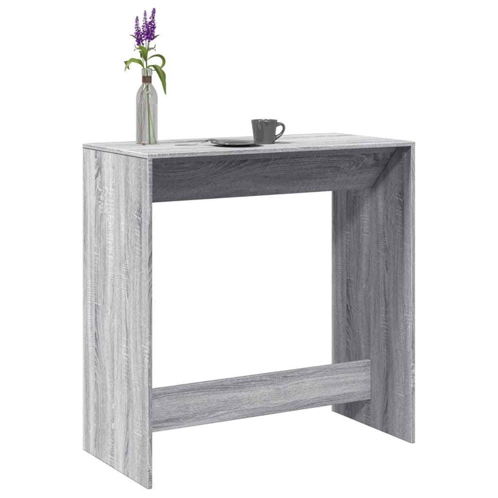 Mesa de Bar HKH de Aglomerado de Madera Sonoma - Gris