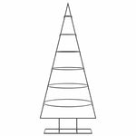 HKH Árvore de Natal para Decoração em Metal Preto
