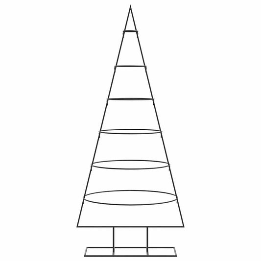 HKH Árvore de Natal para Decoração em Metal Preto