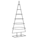 HKH Árvore de Natal para Decoração em Metal Preto