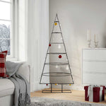 HKH Árvore de Natal para Decoração em Metal Preto