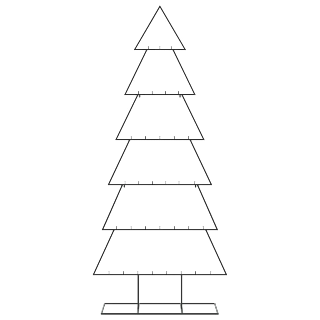 HKH Árvore de Natal para Decoração em Metal PReto