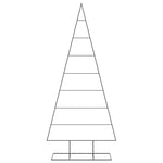 HKH Árvore de Natal para Decoração em Metal PReto