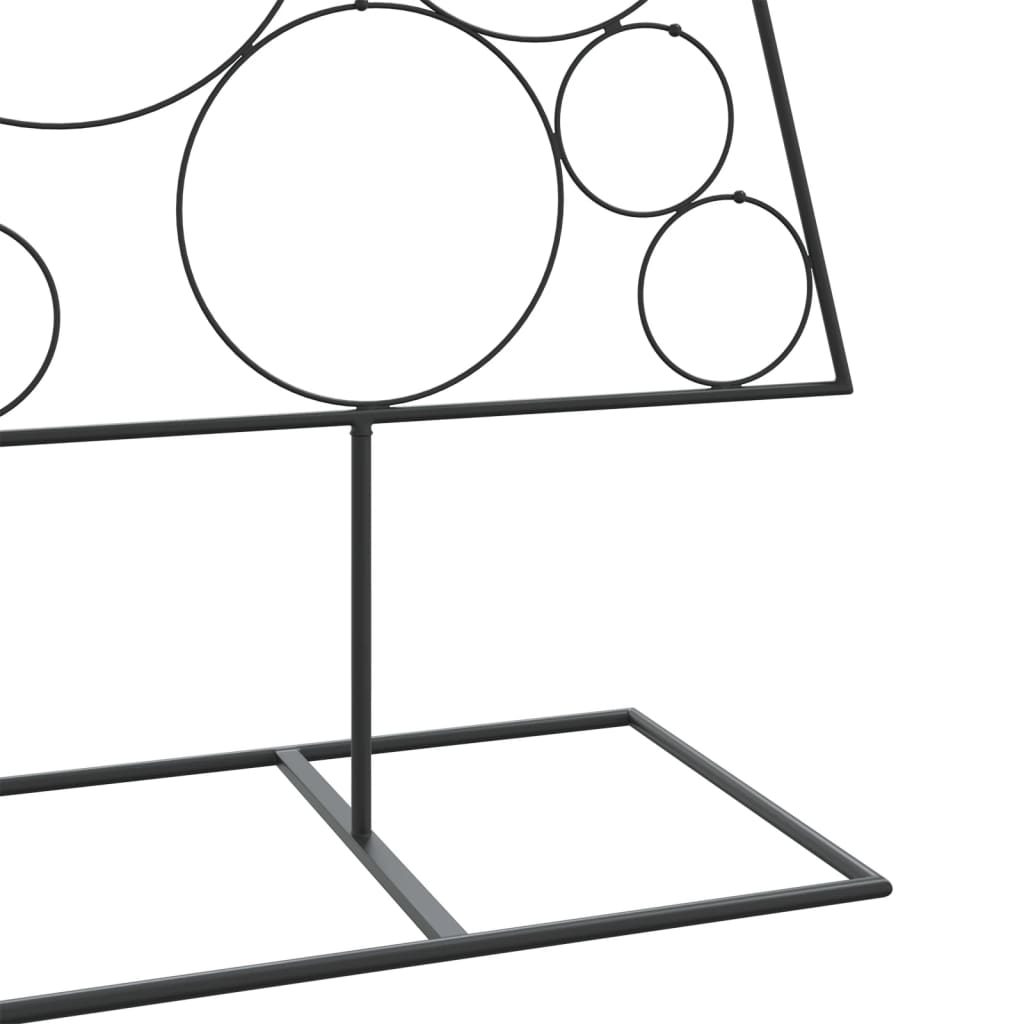 HKH Árvore de Natal para Decoração em Metal PReto