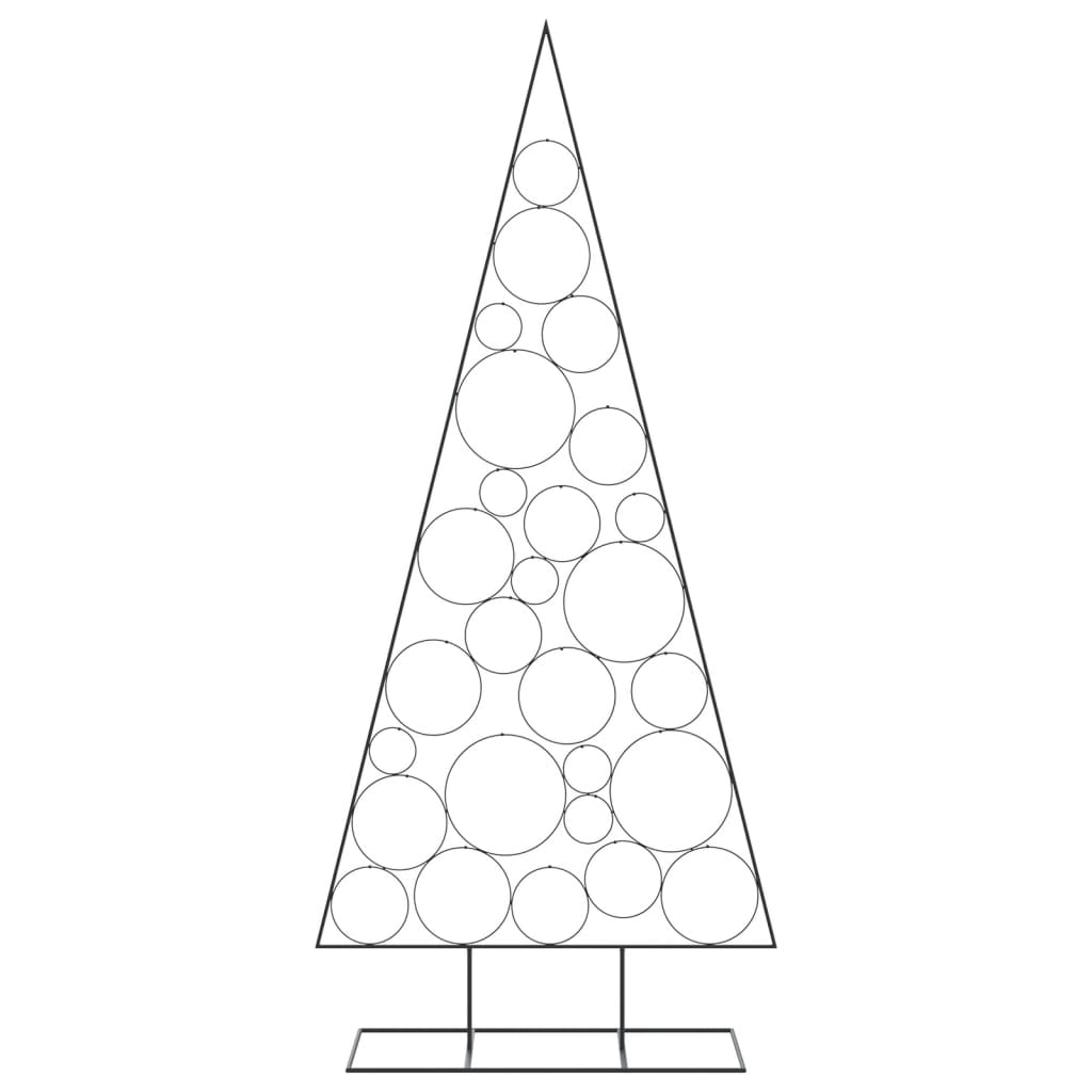HKH Árvore de Natal para Decoração em Metal PReto