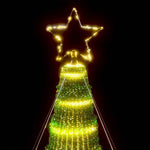 HKH LED Árvore de Natal com 1028 Leds - Branco Quente
