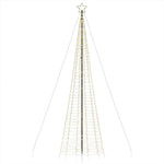 HKH Árvore de Natal LED com Spikes e 1534 Leds - Branco Quente