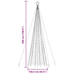 HKH Árvore de Natal LED com Spikes e 1534 Leds - Branco Frio