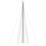 HKH Árvore de Natal LED com Spikes e 1534 Leds - Branco Frio