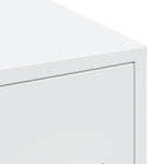 HKH Aparador de WC Estreito com Rodas - Branco