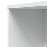 HKH Aparador de WC Estreito com Rodas - Branco