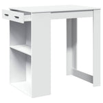 HKH Mesa de Bar em Derivados de Madeira - Branco